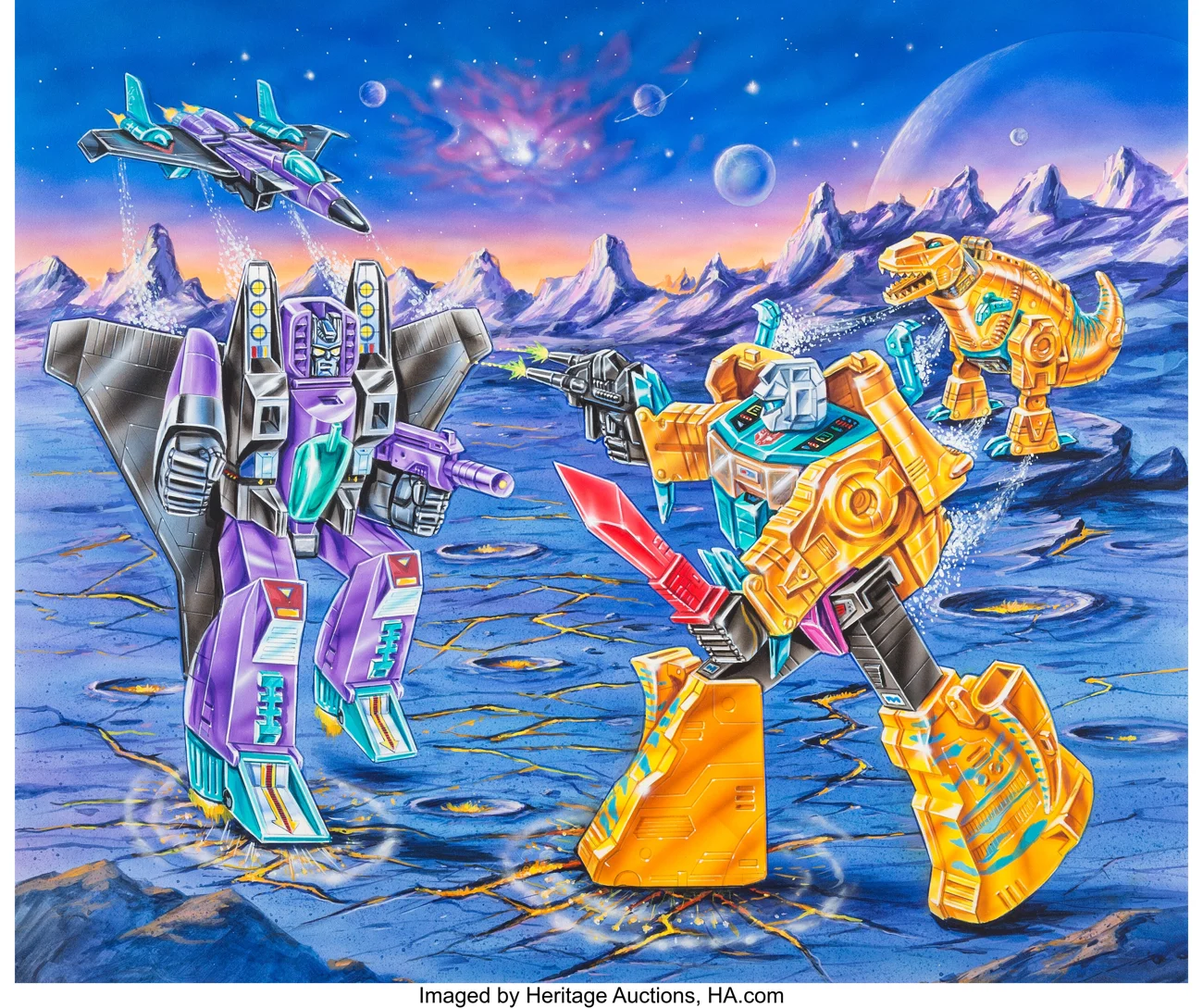 Transformers Original Book Art (Marvel Productions, c. 1990s-2000s)