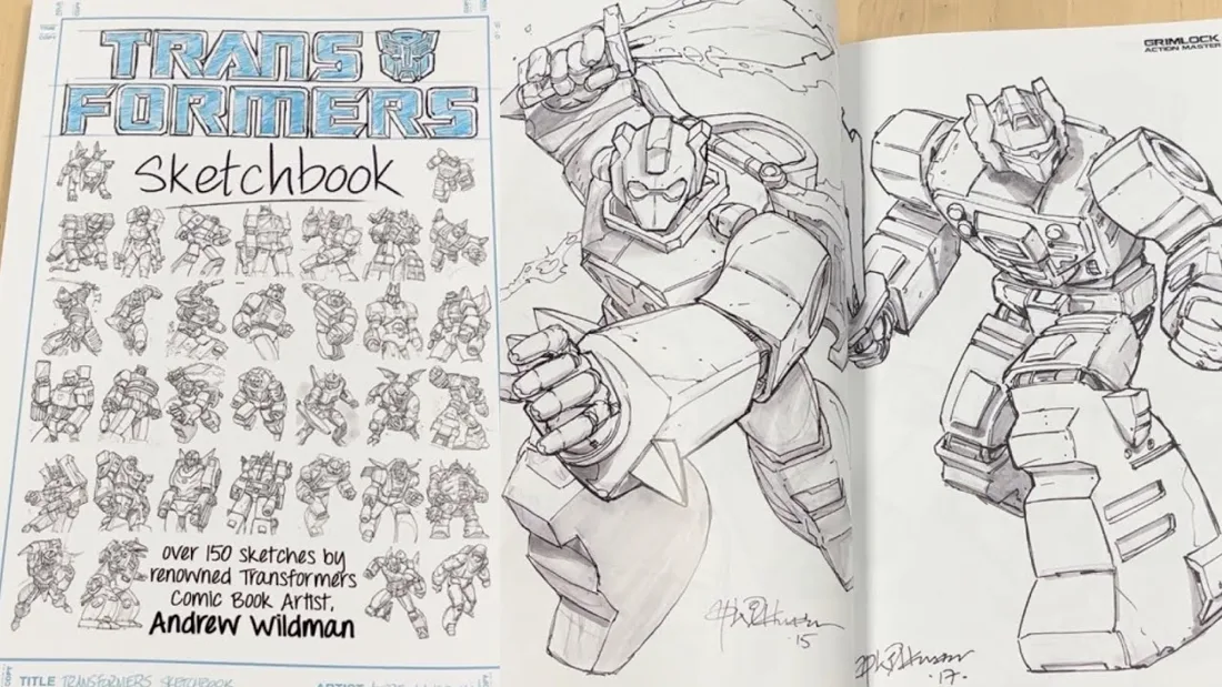 Andrew Wildman Transformers art 1