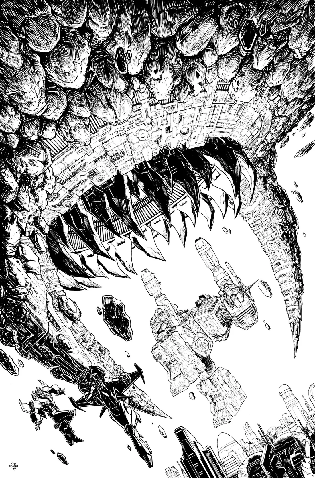 Nick Roche Transformers art 2