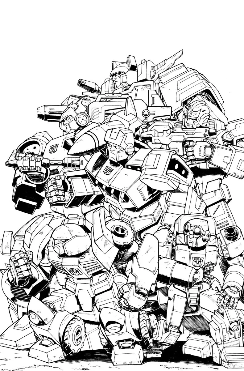 Nick Roche Transformers art 3