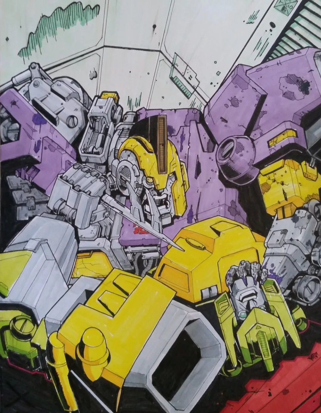 Nick Roche Transformers art 8