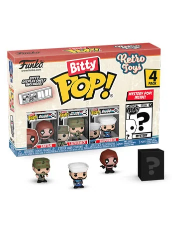 Retro Toys Bitty Pop! G.I. Joe Four-Pack