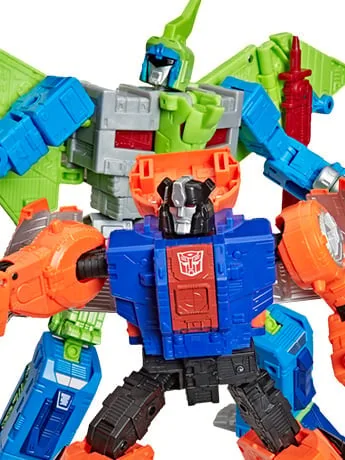 Transformers: Age of the Primes Generations Selects Leader Class G2 Dinobot Swoop & G2 Dinobot Sludge Action Figure Two-Pack