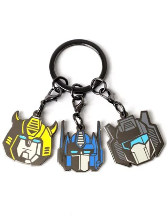 Transformers Autobot Heads Keychain view 2