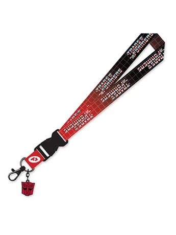 Transformers Autobots Red Lanyard view 2
