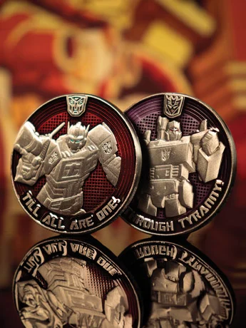 Transformers Autobots vs. Decepticons Limited Edition Coin view 2