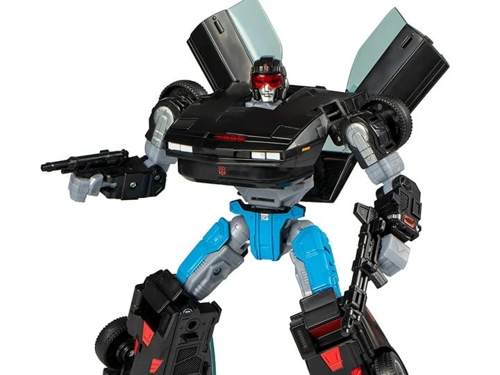 Transformers Collaborative Knight Rider x Transformers Autobot Agent Knight Action Figure