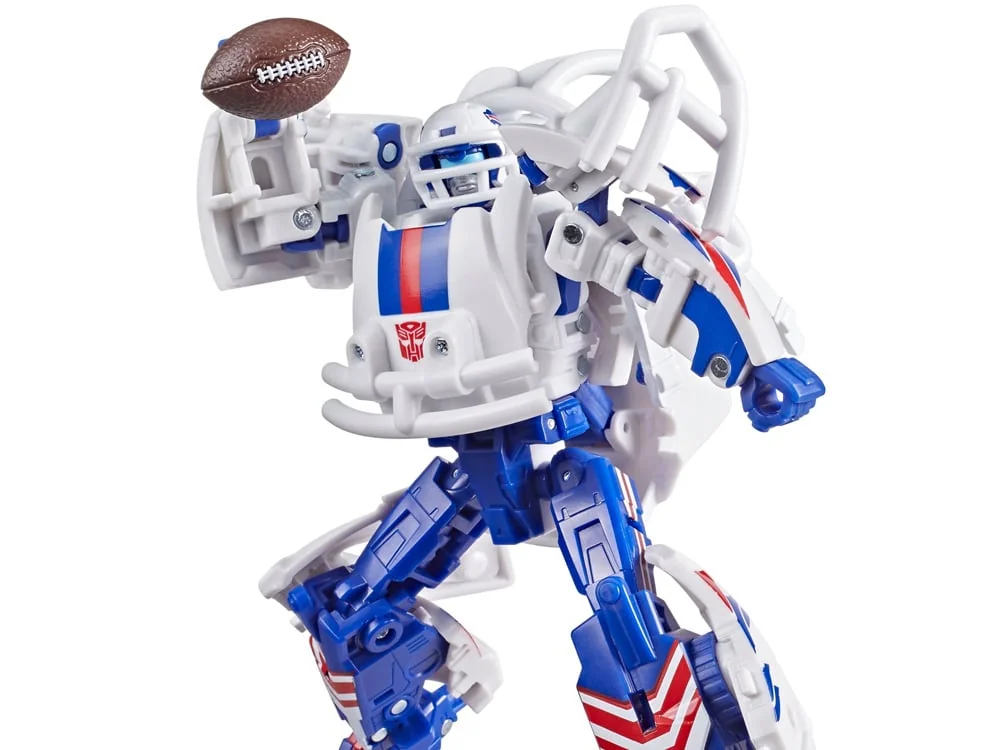 Transformers Collaborative NFL x Transformers Buffalo Bills Blizzherd Action Figure