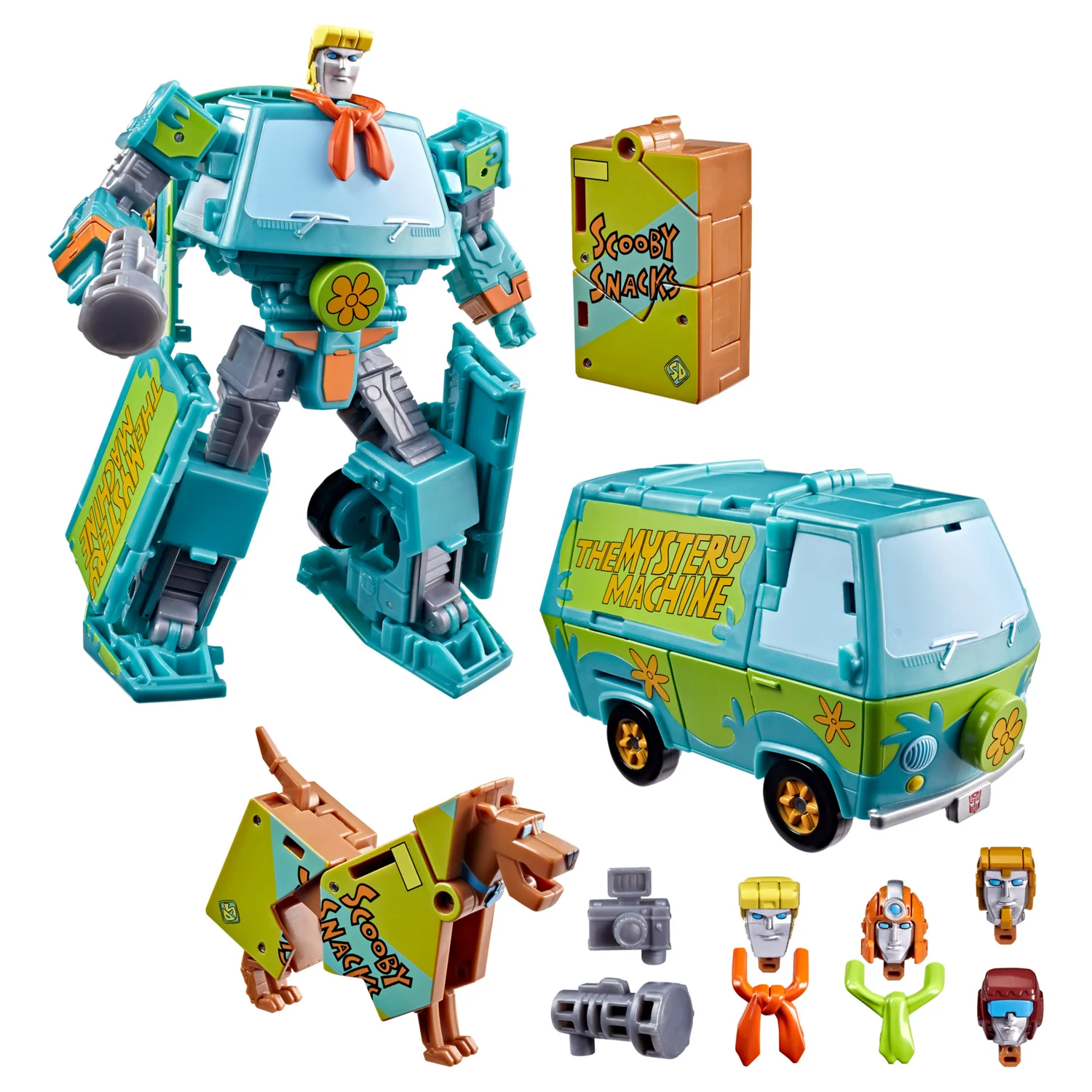 Scooby-Doo x Transformers Mysterious Prime & Automutt