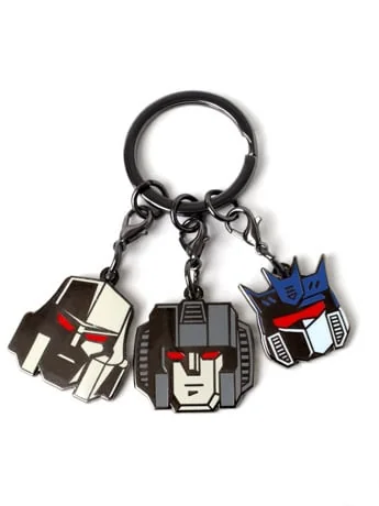 Transformers Decepticon Heads Keychain view 2