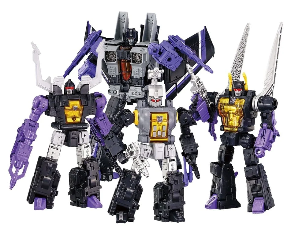 Transformers Dramatic Capture Series Decepticons Part 2 Four-Pack