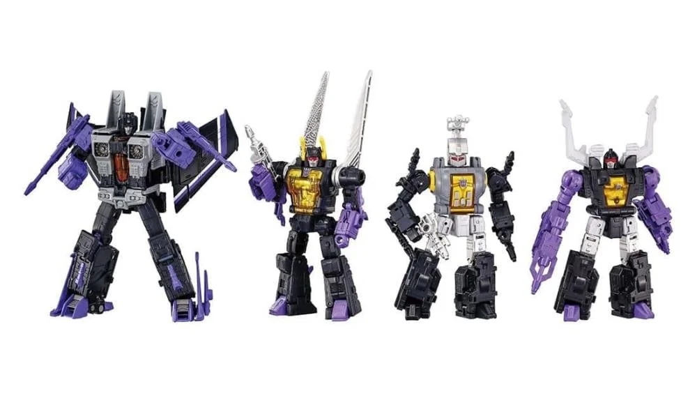 Transformers Dramatic Capture Series Decepticons Part 2 Four-Pack view 2