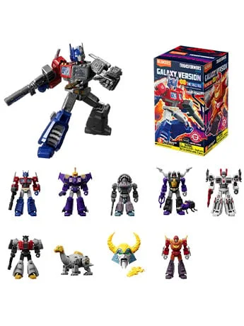 Transformers G1 Galaxy Version Vol. 8 One Shall Fall Boxed Set of 9 Model Kits