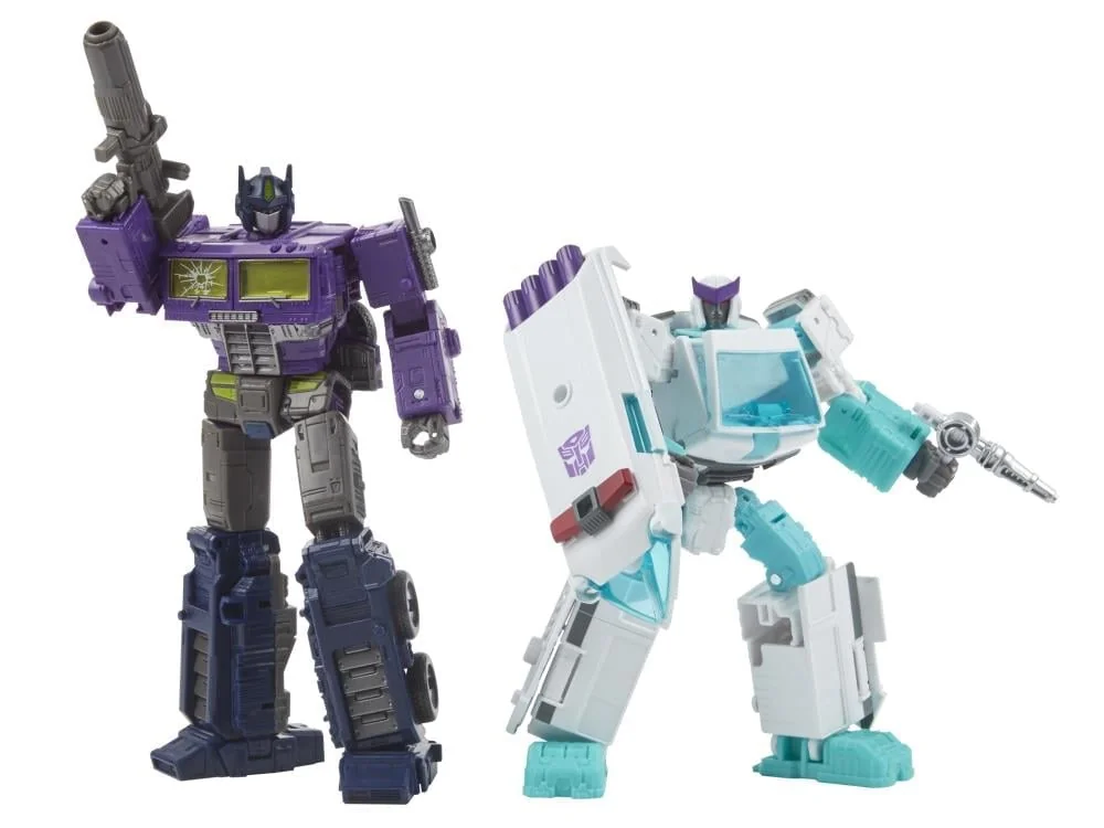 Transformers Generations Selects Shattered Glass Optimus Prime & Ratchet Two-Pack