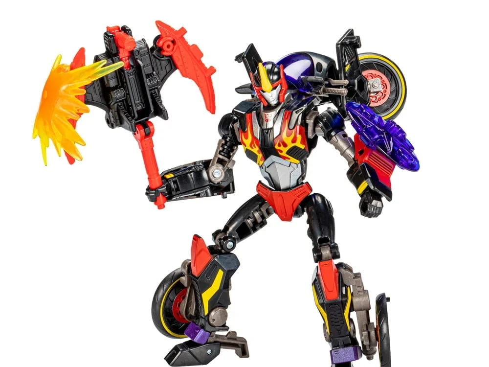 Transformers Generations Shattered Glass Decepticon Flamewar with Fireglide Exclusive view 2