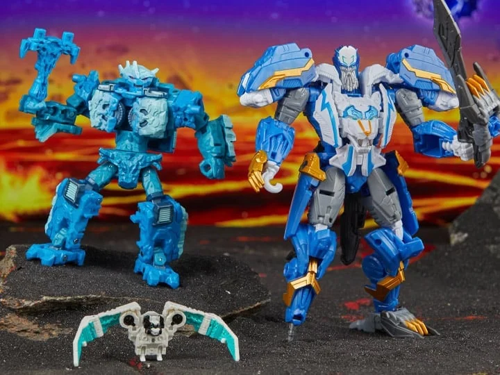 Transformers: Legacy United Star Raider Thundertron, Star Raider Nightstrike, & Infernac Universe Calcitron Exclusive Action Figure Set