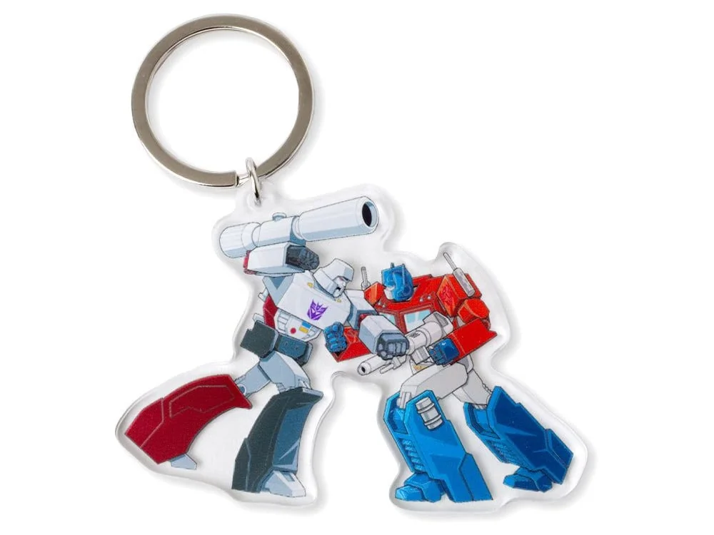 Transformers Optimus & Megatron Acrylic Keychain