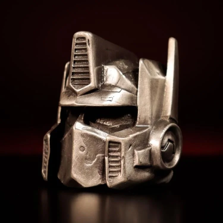 Transformers Optimus Prime and Megatron Metal Masks Set view 2