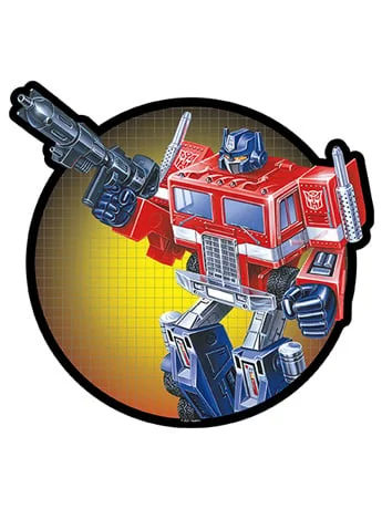 Transformers Optimus Prime Retro Mouse Pad view 2