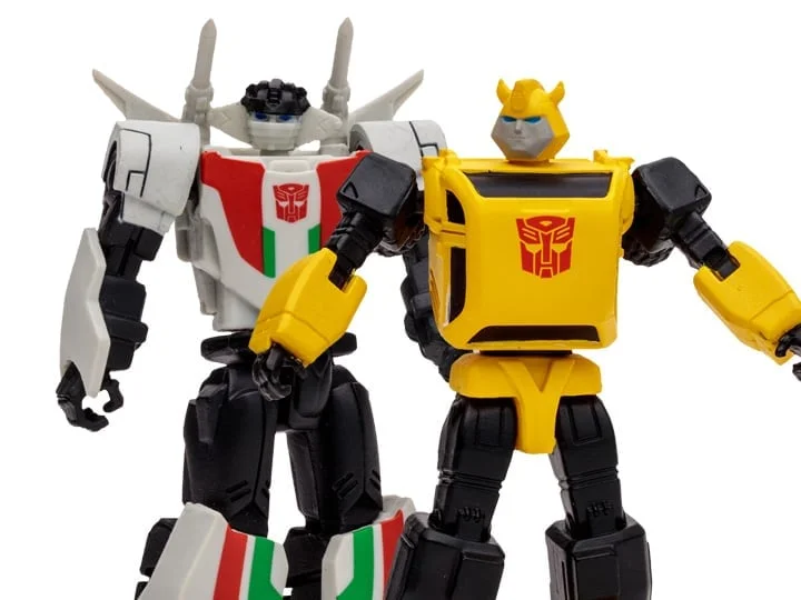 Transformers Page Punchers Bumblebee and Wheejack 3" Figure Two-Pack with Comic