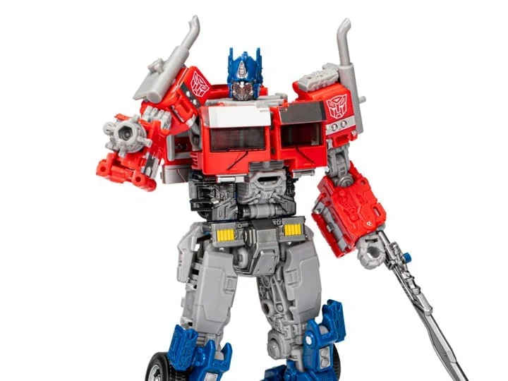 Transformers: Rise of the Beasts Buzzworthy Bumblebee Studio Series 102 Voyager Class Optimus Prime Exclusive