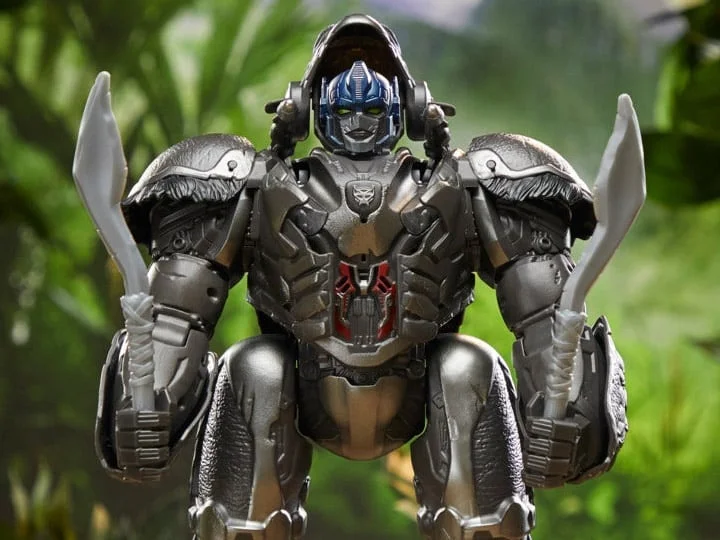 Transformers: Rise of the Beasts Command & Convert Animatronic Optimus Primal