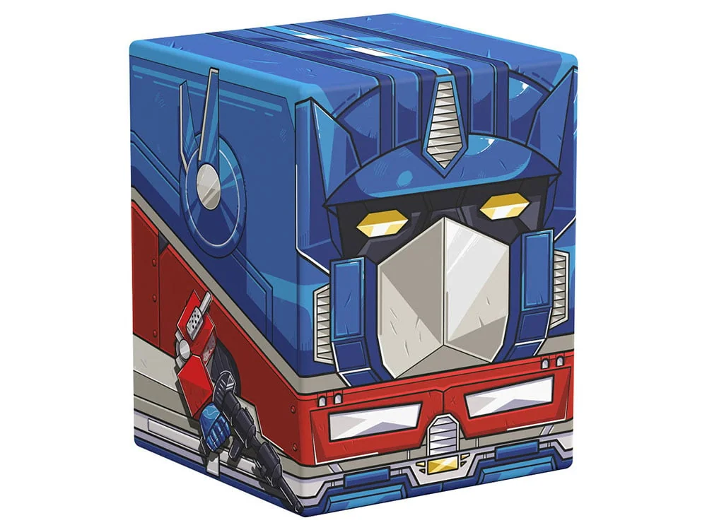 Transformers Squaroes Optimus Prime Deck Box