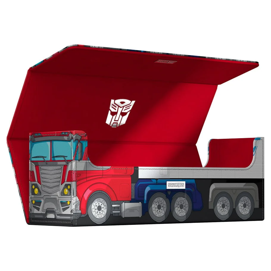 Transformers Squaroes Optimus Prime Truck Collector’s Case view 2