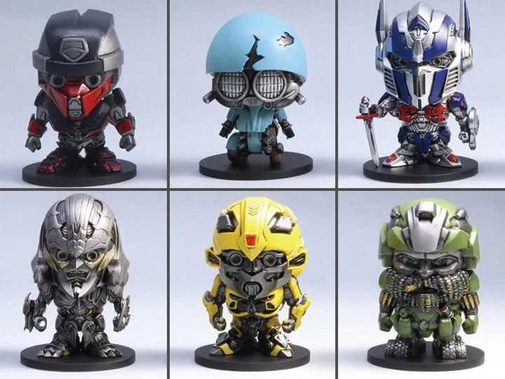 Transformers: The Last Knight Super Deformed Figure 2" Set of 6 Figures