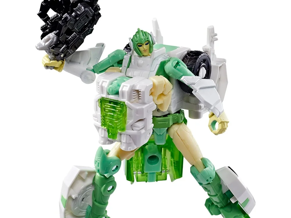 Transformers War for Cybertron: Siege Deluxe Class Autobot Greenlight with Dazzlestrike Action Figure Set