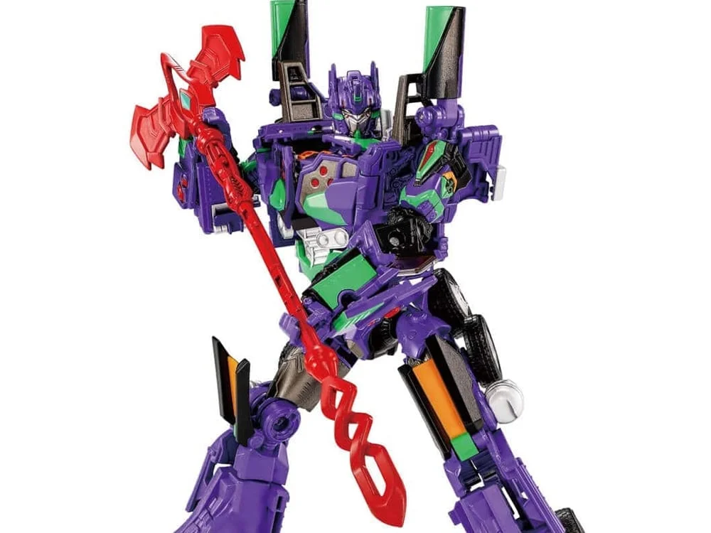 Transformers X Evangelion Synergenex Series Evangelion Prime Unit-01 Action Figure