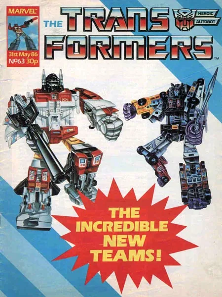 The Transformers (UK) #63 cover