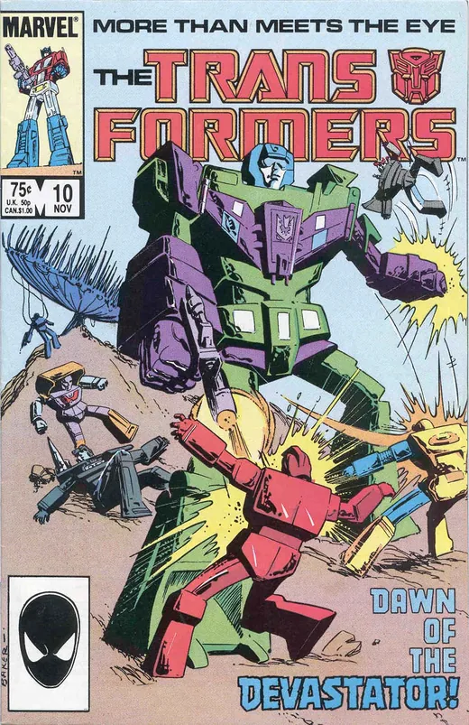 The Transformers #10 cover