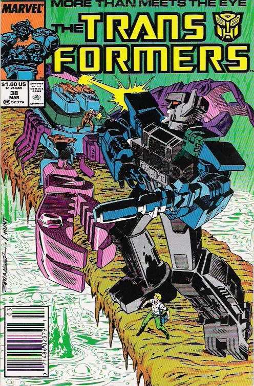 The Transformers #38 cover