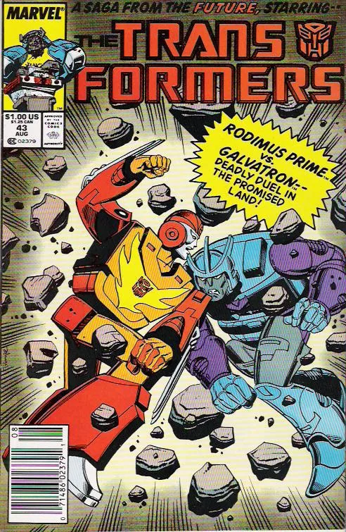 The Transformers #43 cover