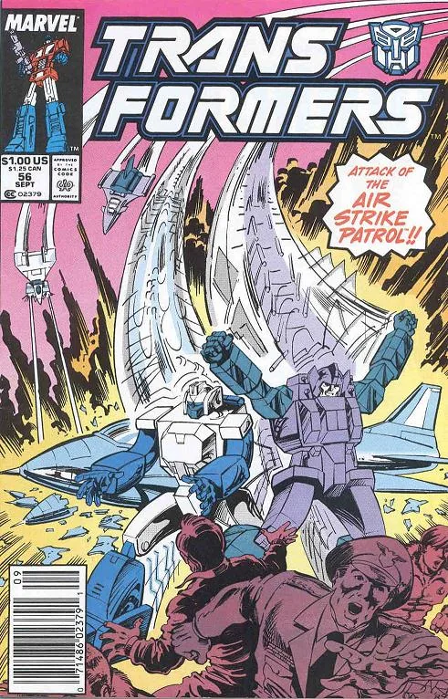 The Transformers #56 cover