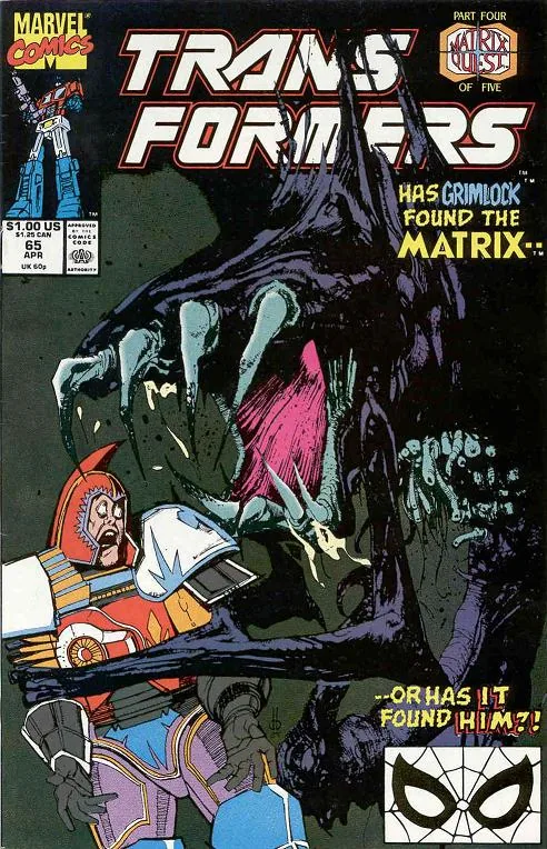 The Transformers #65 cover