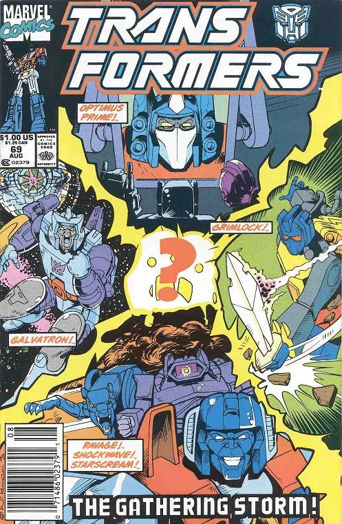 The Transformers #69 cover