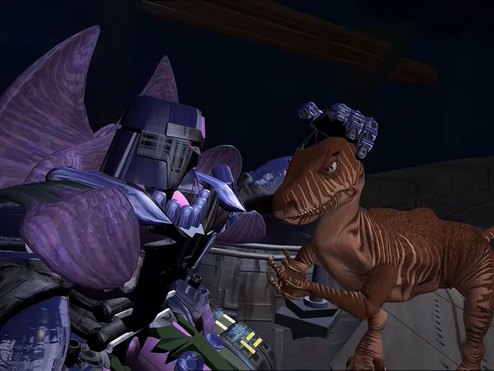 Double Dinobot screencap 2