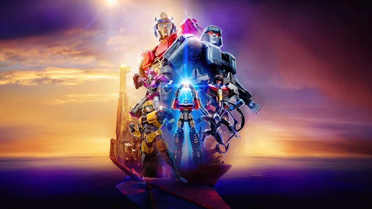 High-speed action across the surface of the metal planet.