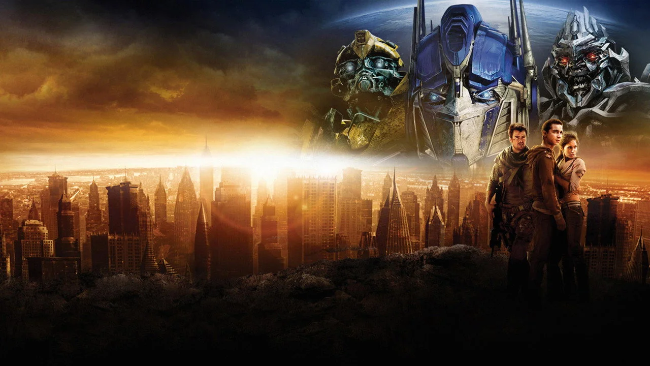 The Autobots and soldiers hold the line for the AllSpark.