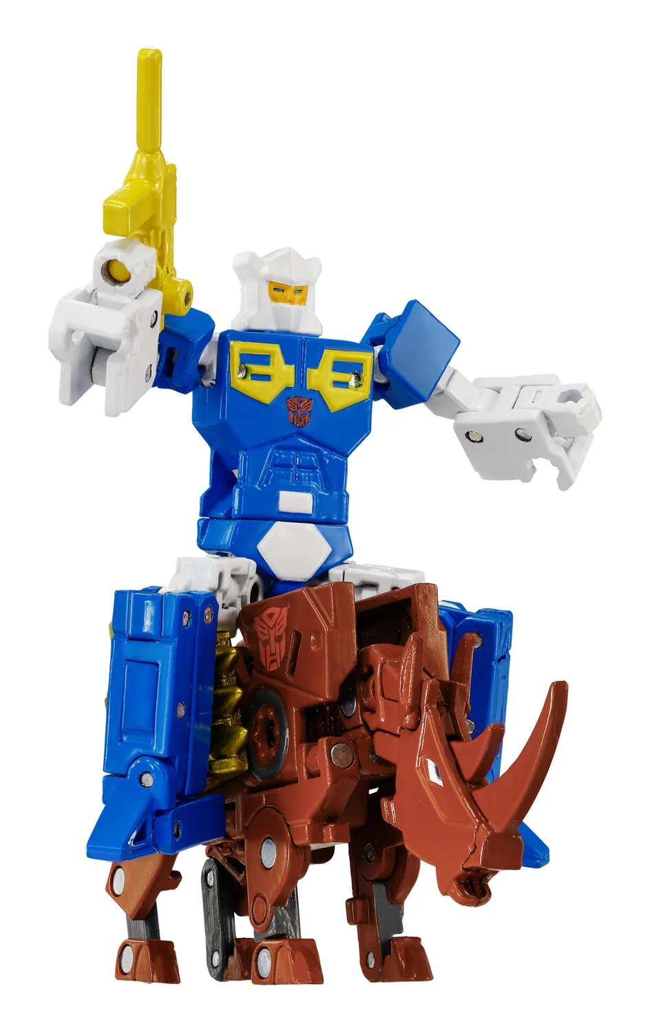 MPG-24 Eject in robot mode riding Ramhorn in rhino mode