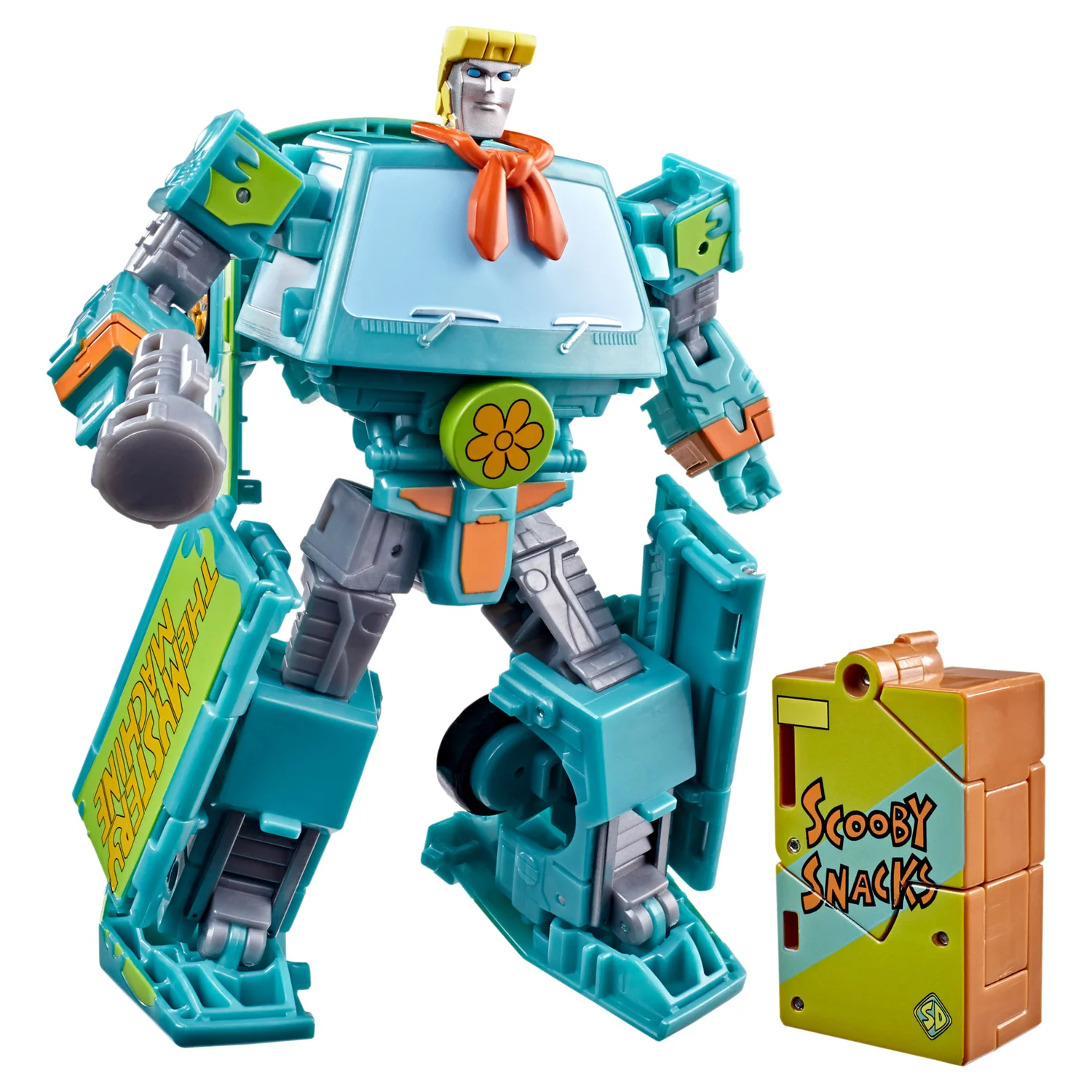 Mysterious Prime robot mode with the Automutt Scooby Snacks box