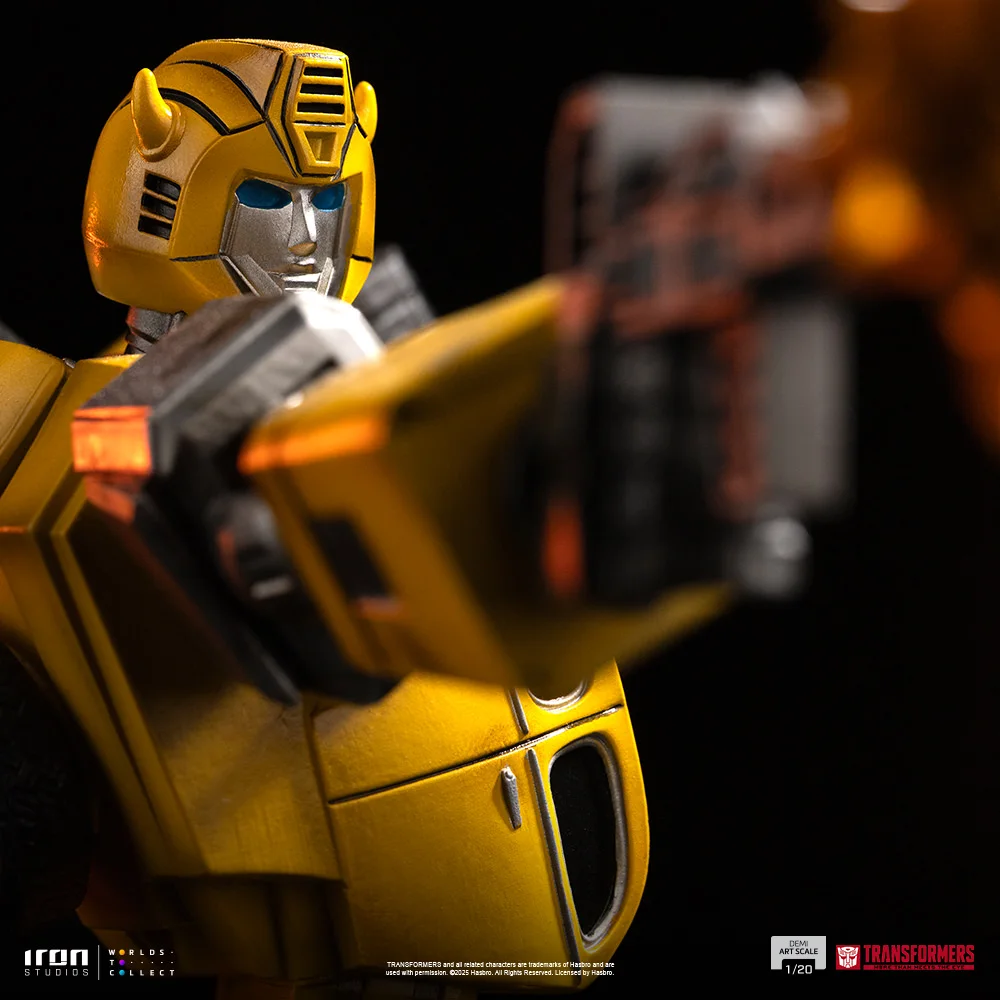 Bumblebee Demi Art Scale Statue view 5