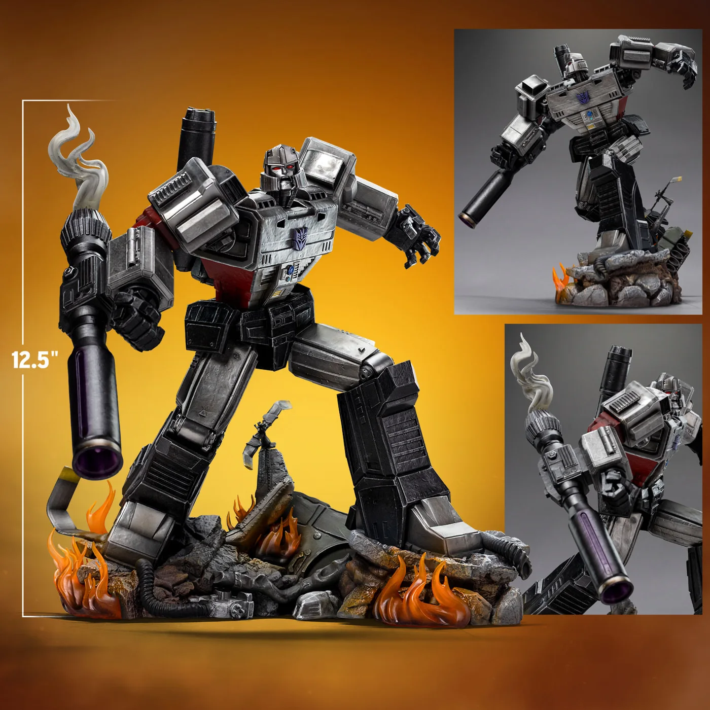 Megatron 1:10 Art Scale Statue view 3