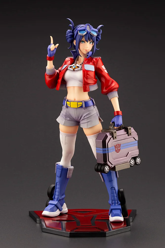 Optimus Prime Bishoujo Statue view 2