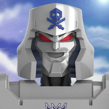 Transformers x Quiccs: Megatron Vinyl Bust