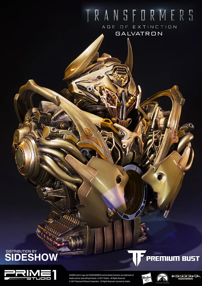 Galvatron (Gold Version) Premium Bust view 5