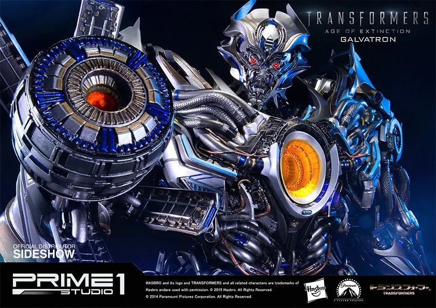 Galvatron Polystone Statue (LED) view 3