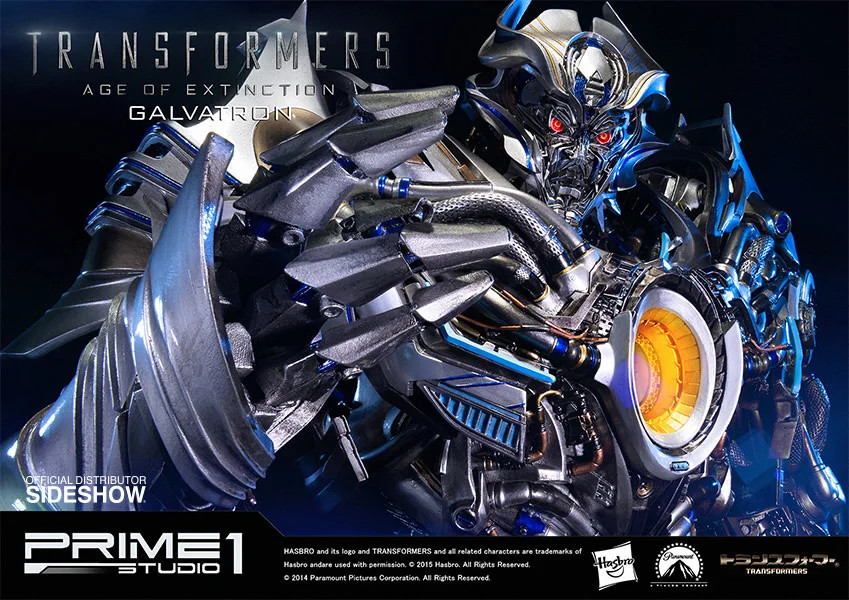Galvatron Polystone Statue (LED) view 4